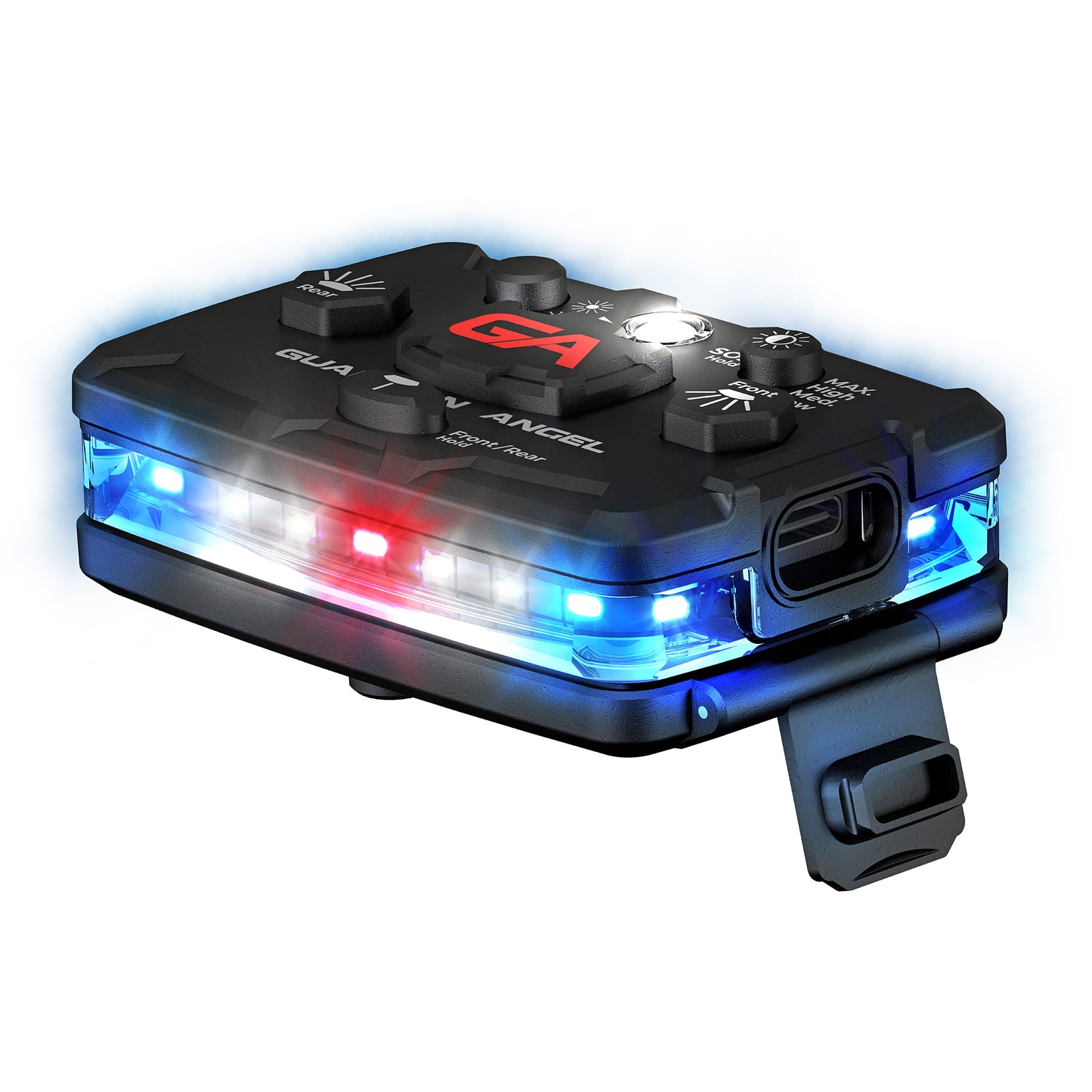 Blue/Blue Wearable Safety Light - Elite