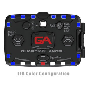 Blue/Blue Wearable Safety Light - Elite