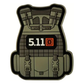 Tactical Vest PVC Patch