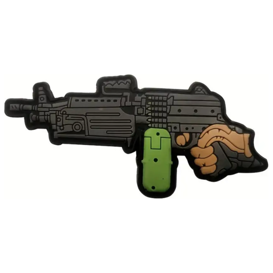 Submachine Gun PVC Patch